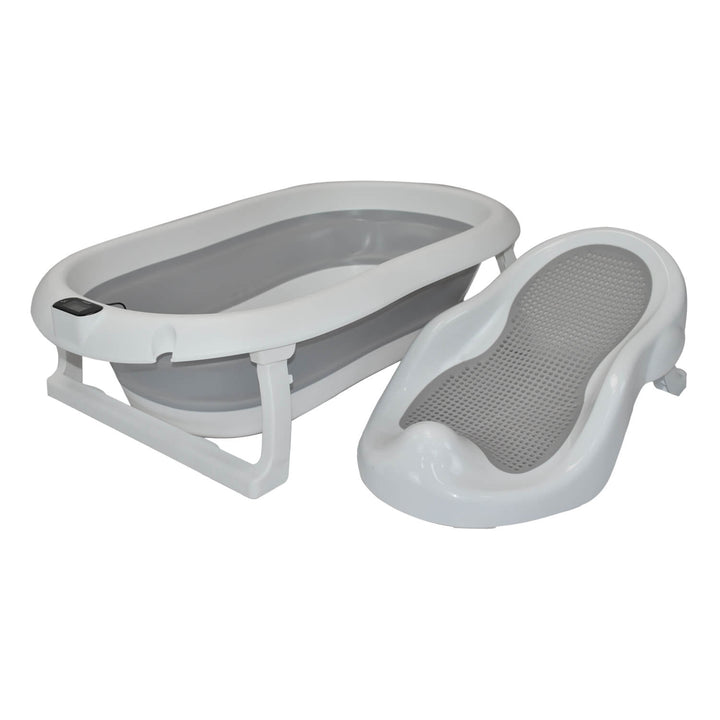 Bañera Bebe Plegable Portatil Ocean Priori Gris