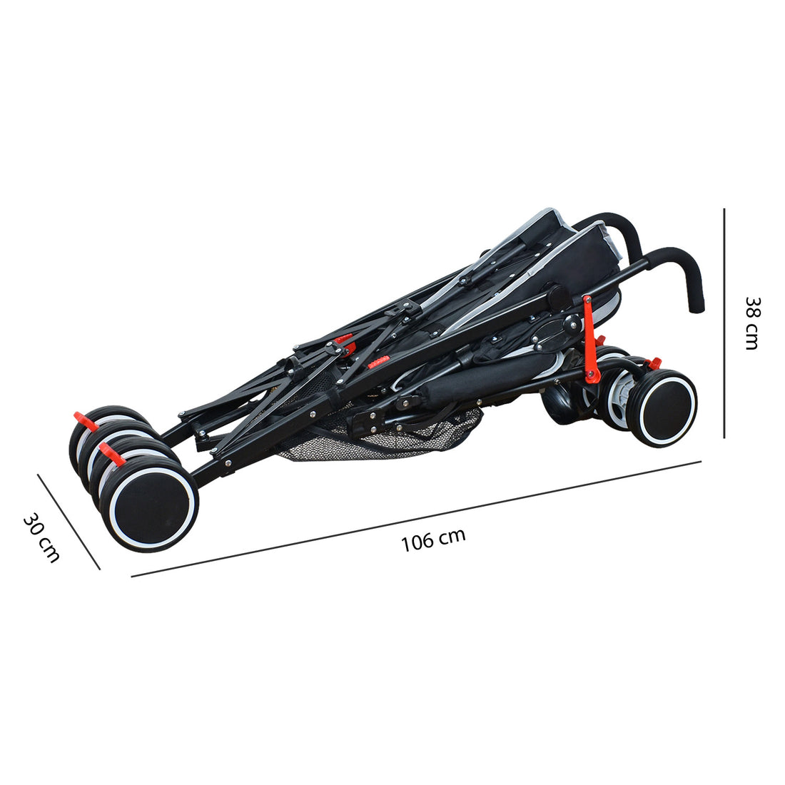 Coche Bebe Paseador Veneto Lyne Priori Negro