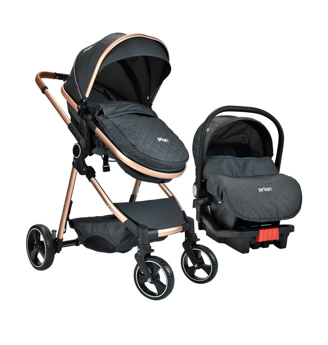 Coche Bebé Moises Ts Priori Mike Negro