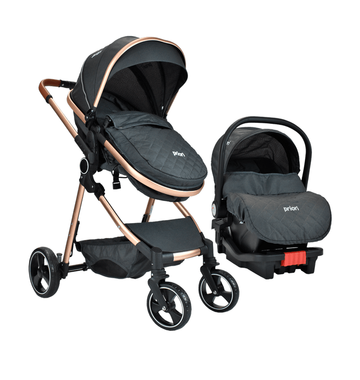 Coche Bebé Moises Ts Priori Mike Negro