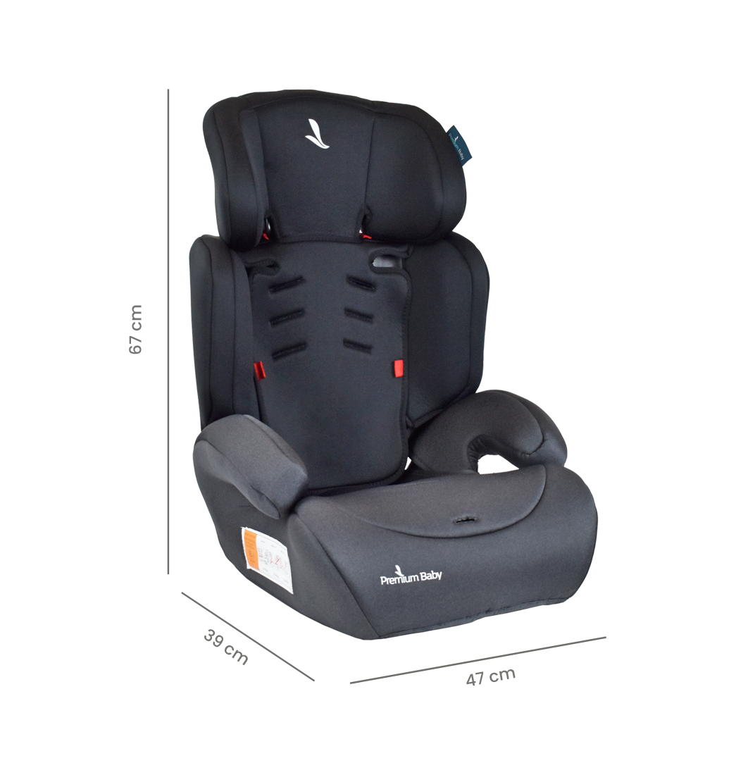 Silla Carro Bebe Premium Baby Lyon Negro