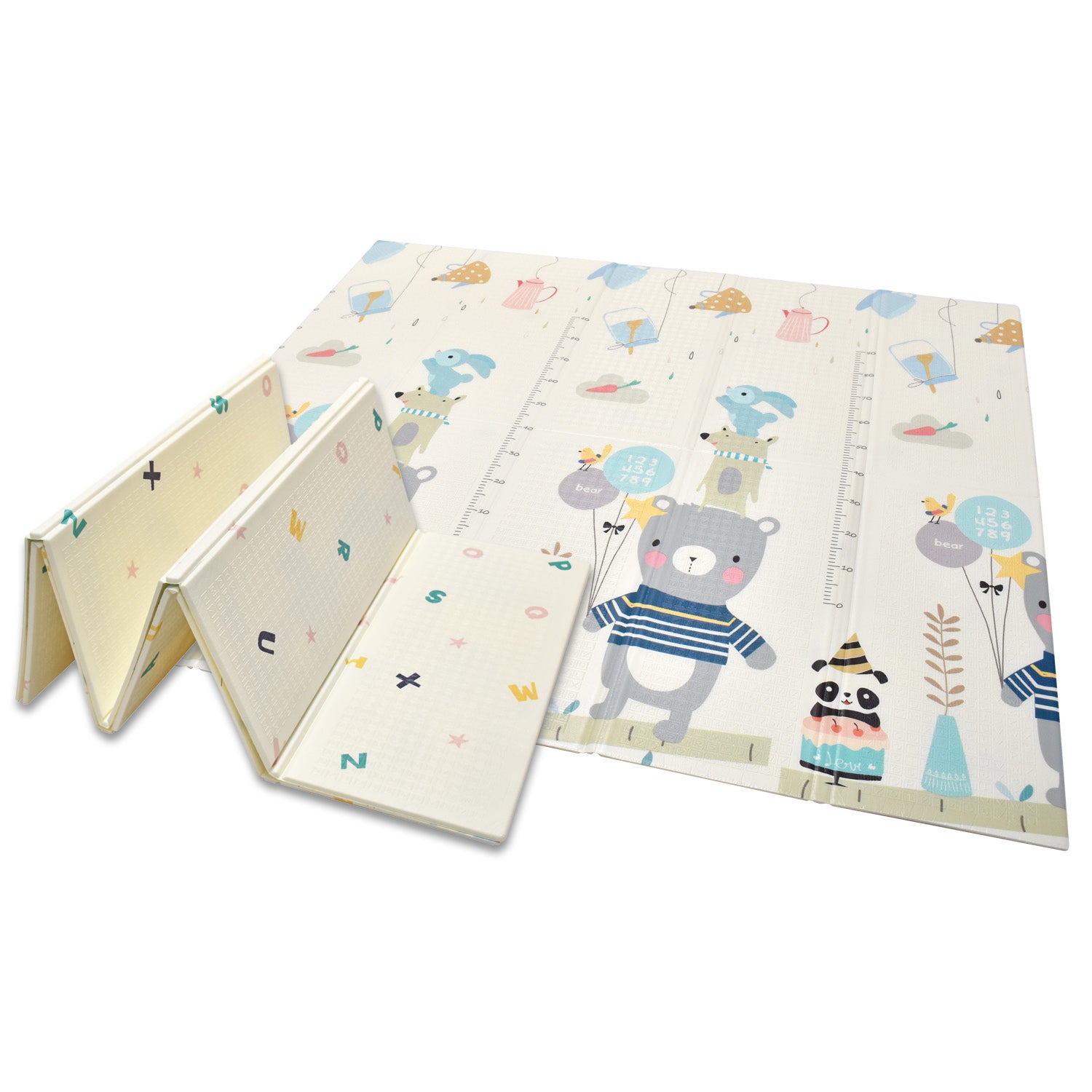 Tapete De Juego Plegable Gateo Bebé Premium Baby PB- E601BR