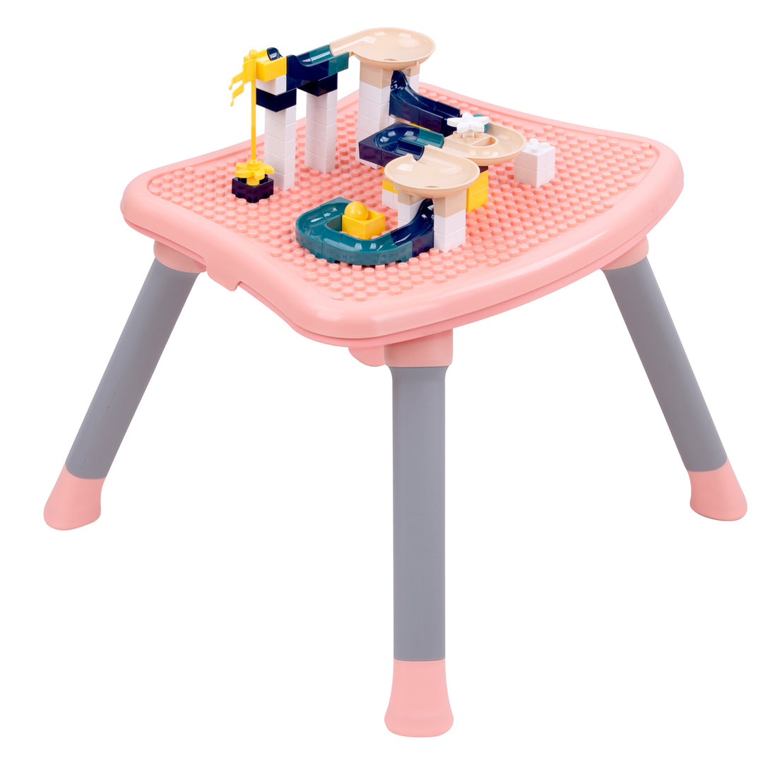 Silla comedor bebe 6en1 Priori Sidney Rosa (Empaque Deteriorado)