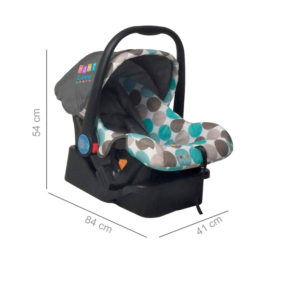 Coche Bebe Mami Love Gris MM2042