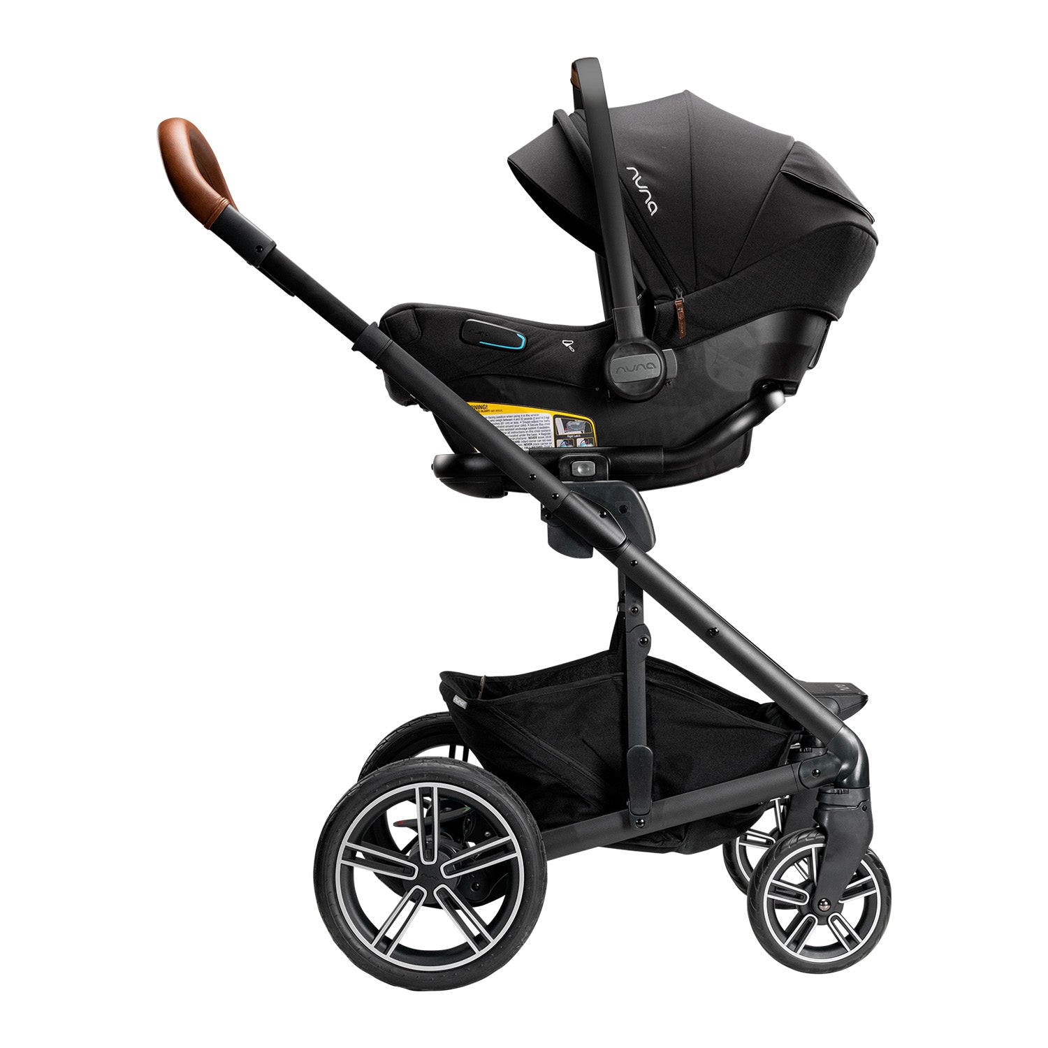 Porta Bebé Nuna Pipa Lite Rx Latch Caviar