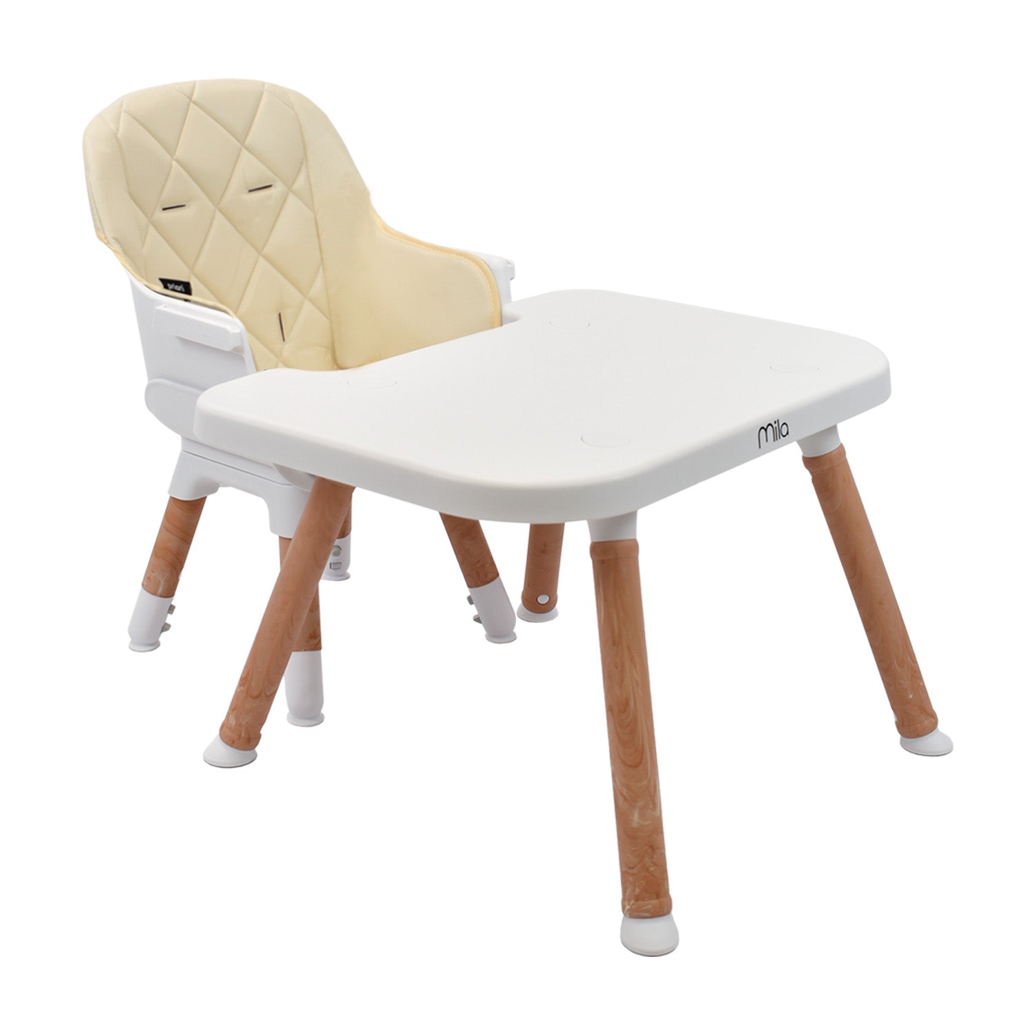 Silla Comedor Bebé 6 en 1 Mila Beige  Priori Beige