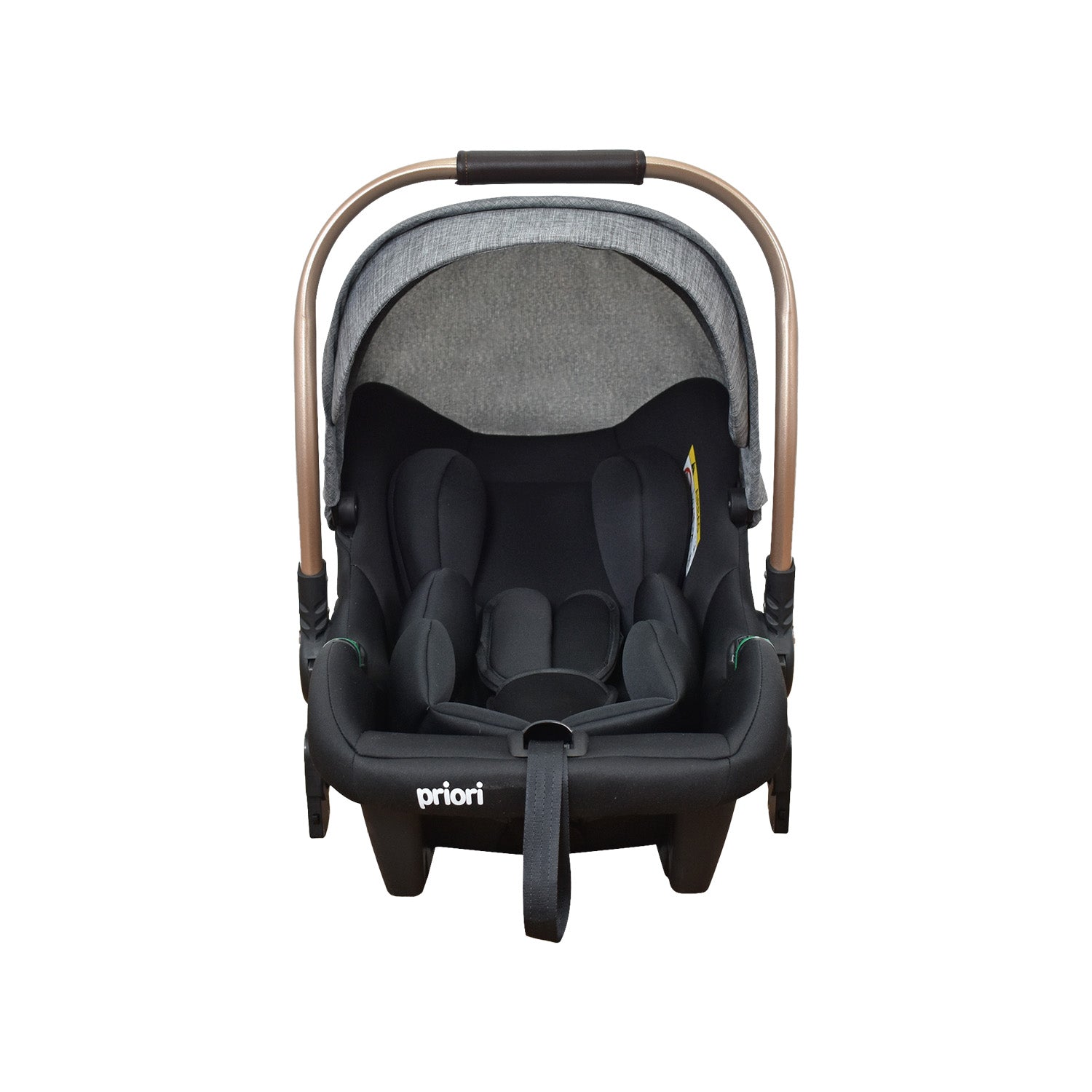 Coche Bebe 4 en 1 Travel System Cris Priori Gris