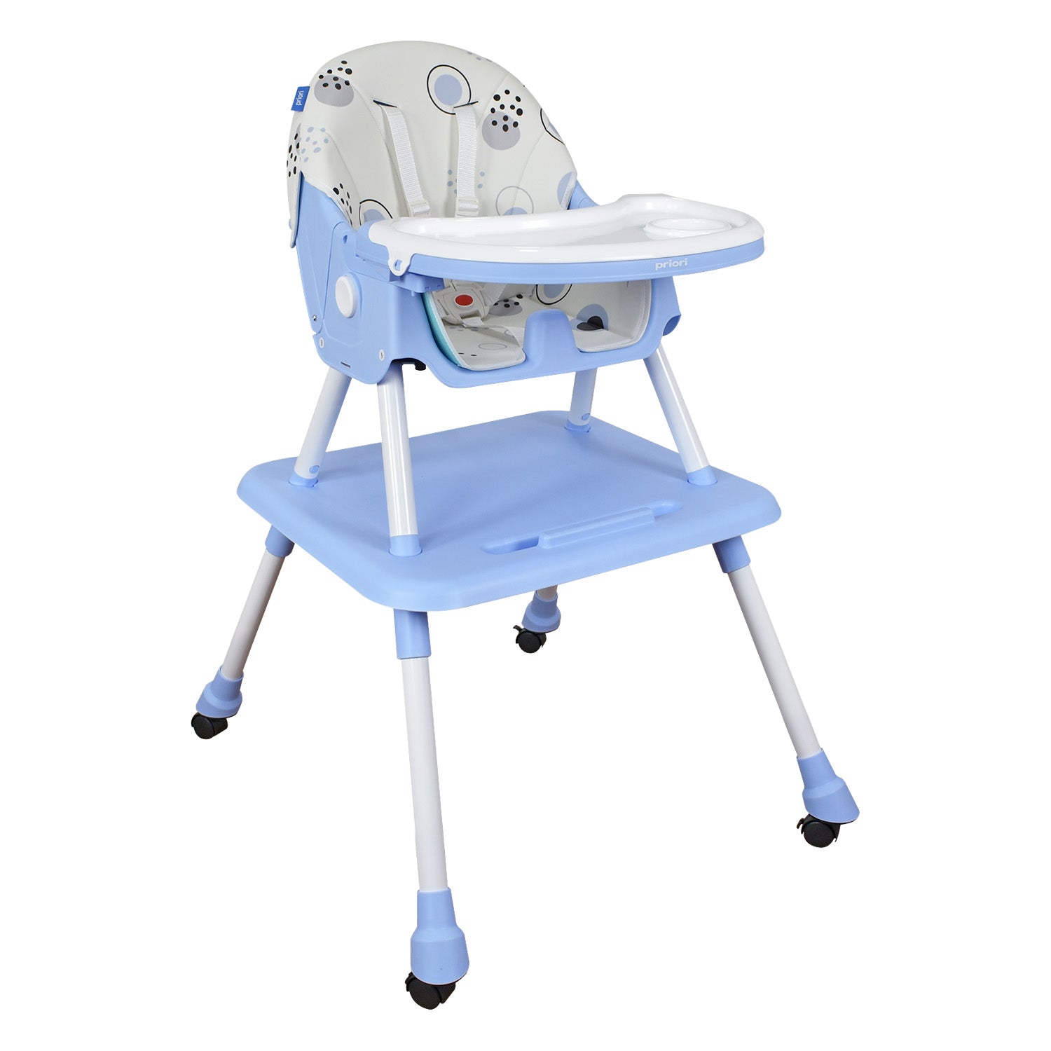 Silla comedor 3 en 1 Mia Azul Priori
