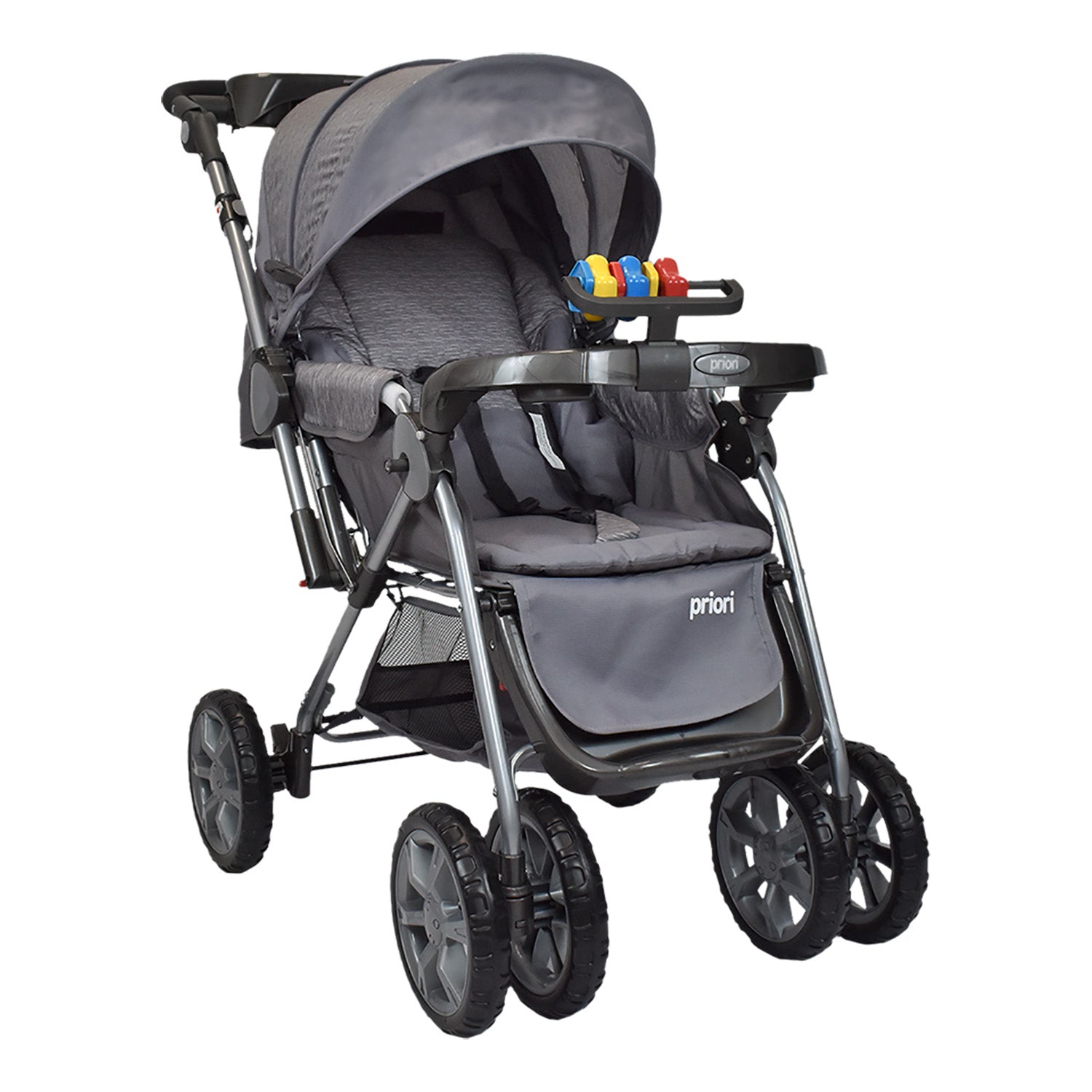 Coche Bebé Priori Supra Gris