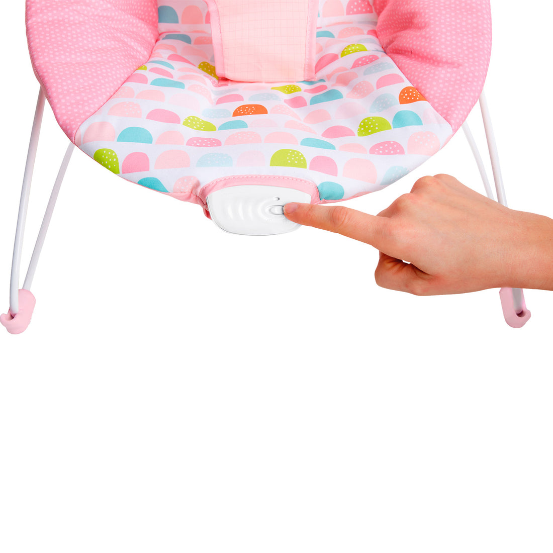 Silla Mecedora Bebe Vibra Rosa 12205 Bright Starts (Empaque Deteriorado)