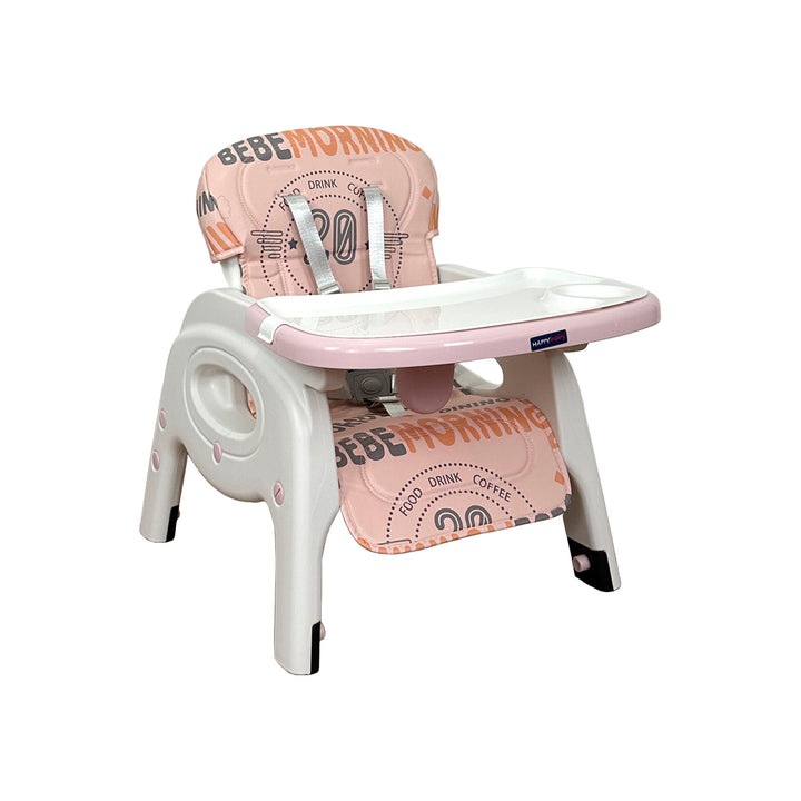 Silla Comedor Bebe Duna Happy Baby Rosa