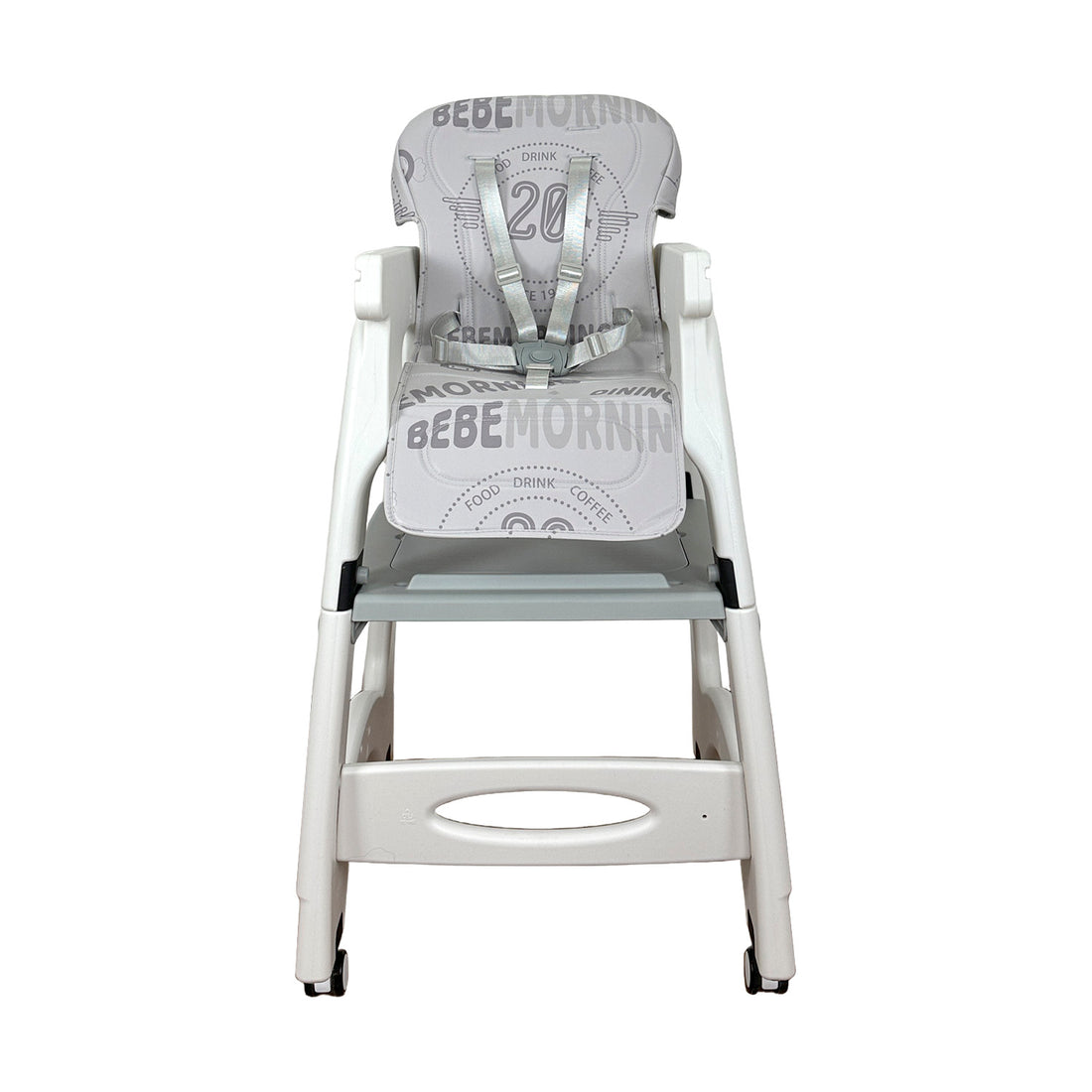 Silla Comedor Bebe Duna Happy Baby Gris