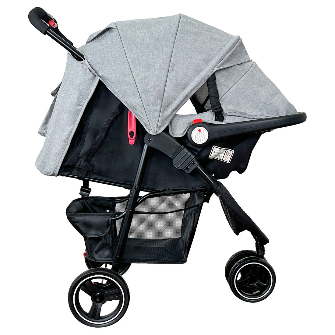 Coche Bebe Priori Trento Ts Tres Ruedas Gris