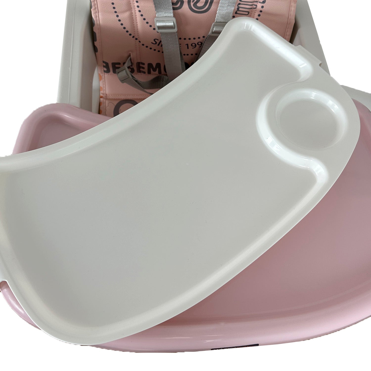 Silla Comedor Bebe Duna Happy Baby Rosa