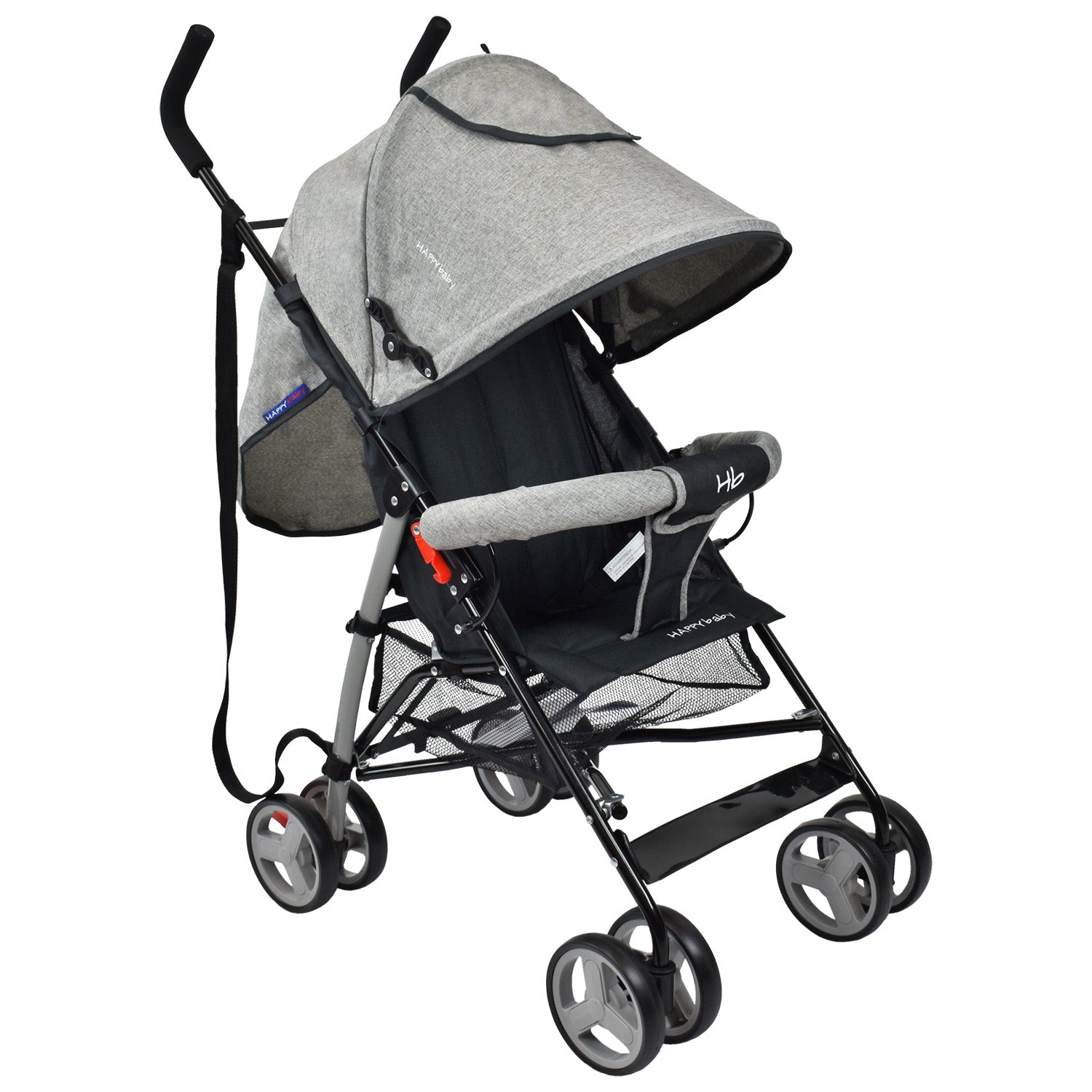 Coche Paseador Bebé Future Happy Baby Gris