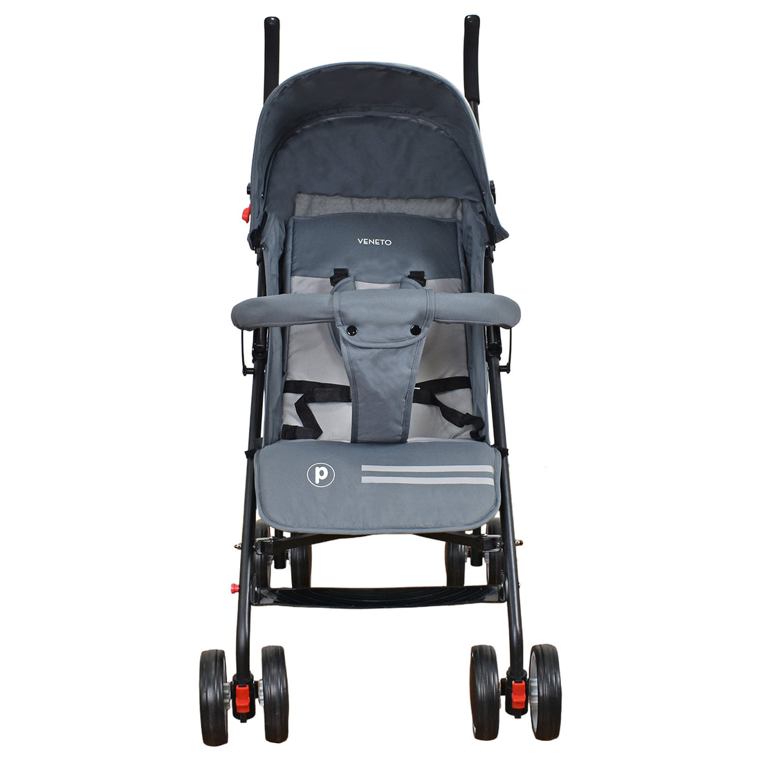 Coche Bebe Paseador Veneto Lyne Priori Gris