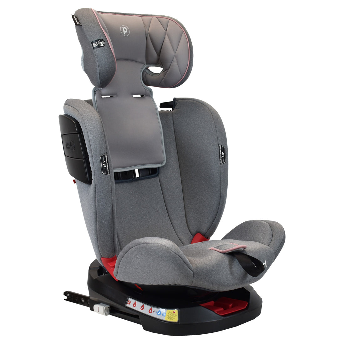 Silla De Carro Bebe Twist Con Isofix Rosado  Priori