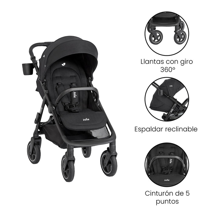 Coche Bebé Compacto con Giro 360 Mydrift Joie