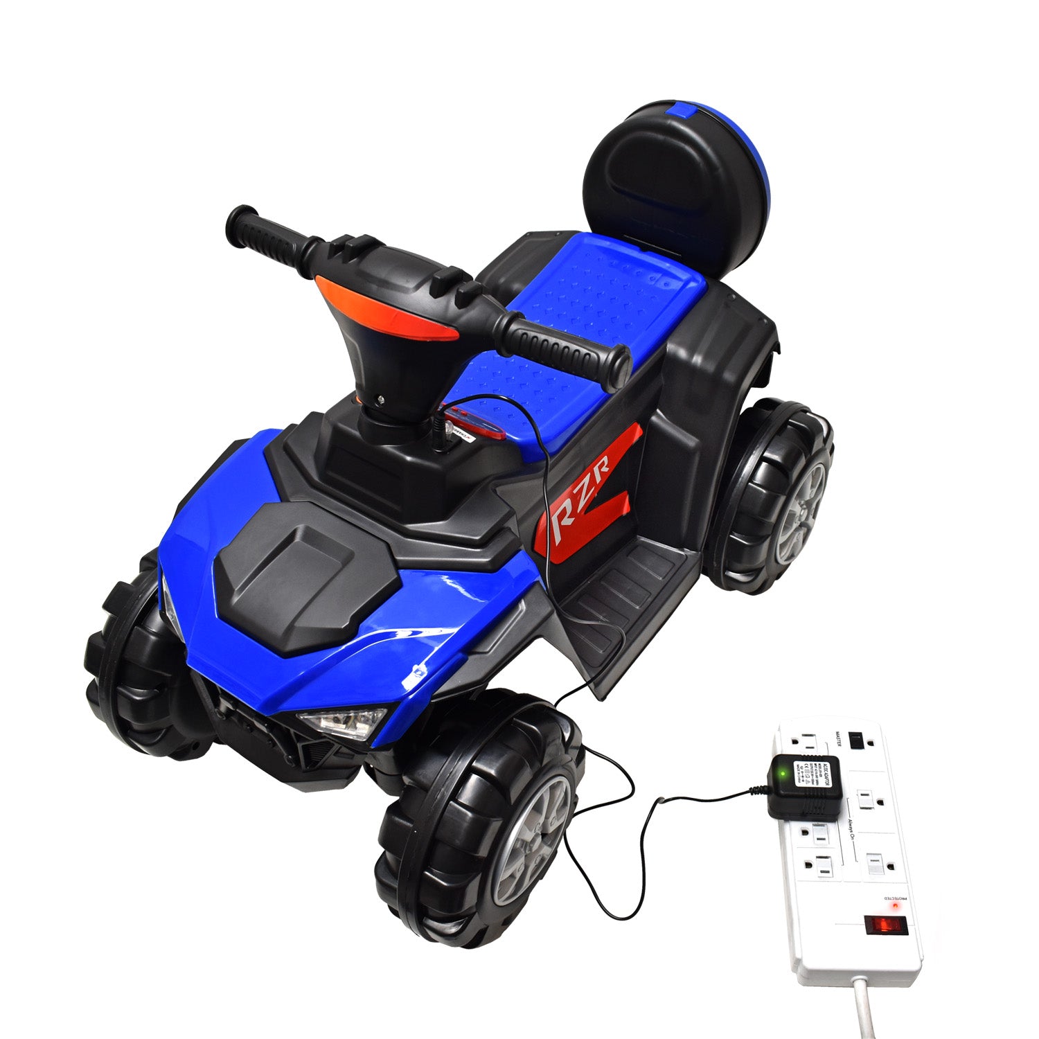 Cuatrimoto Moto Eléctrica Montable Niño Niña  DM1001 Azul