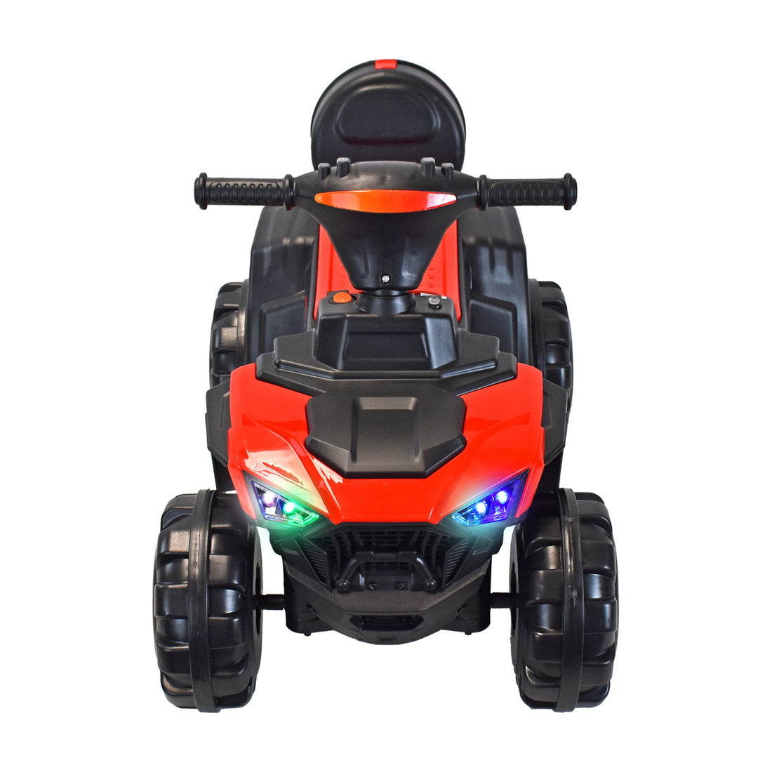Cuatrimoto Moto Eléctrica Montable Niño Niña DM1001 Rojo 4.5V