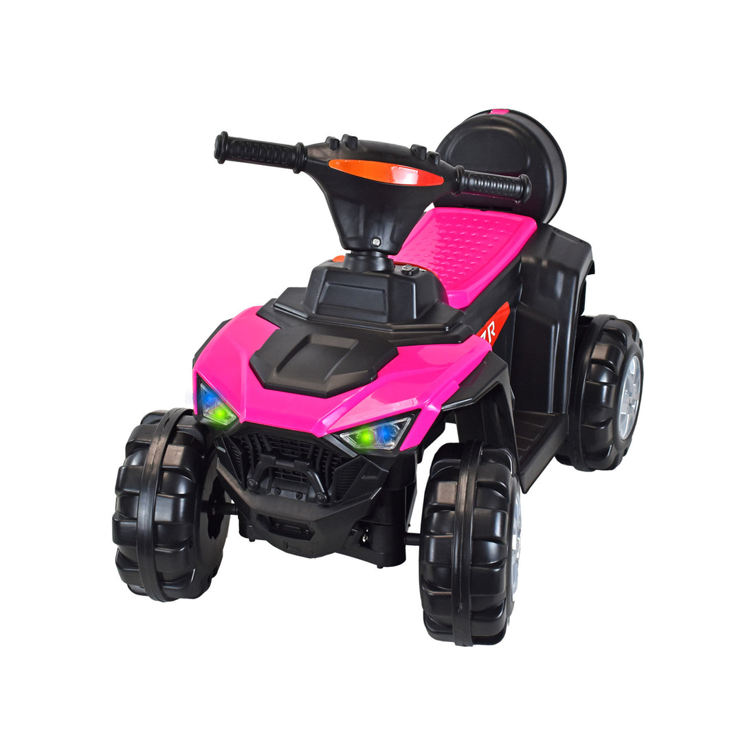 Cuatrimoto Moto Eléctrica Montable Niña DM1001 Rosada 4.5V