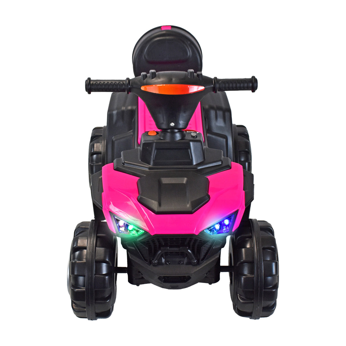 Cuatrimoto Moto Eléctrica Montable Niña DM1001 Rosada 4.5V