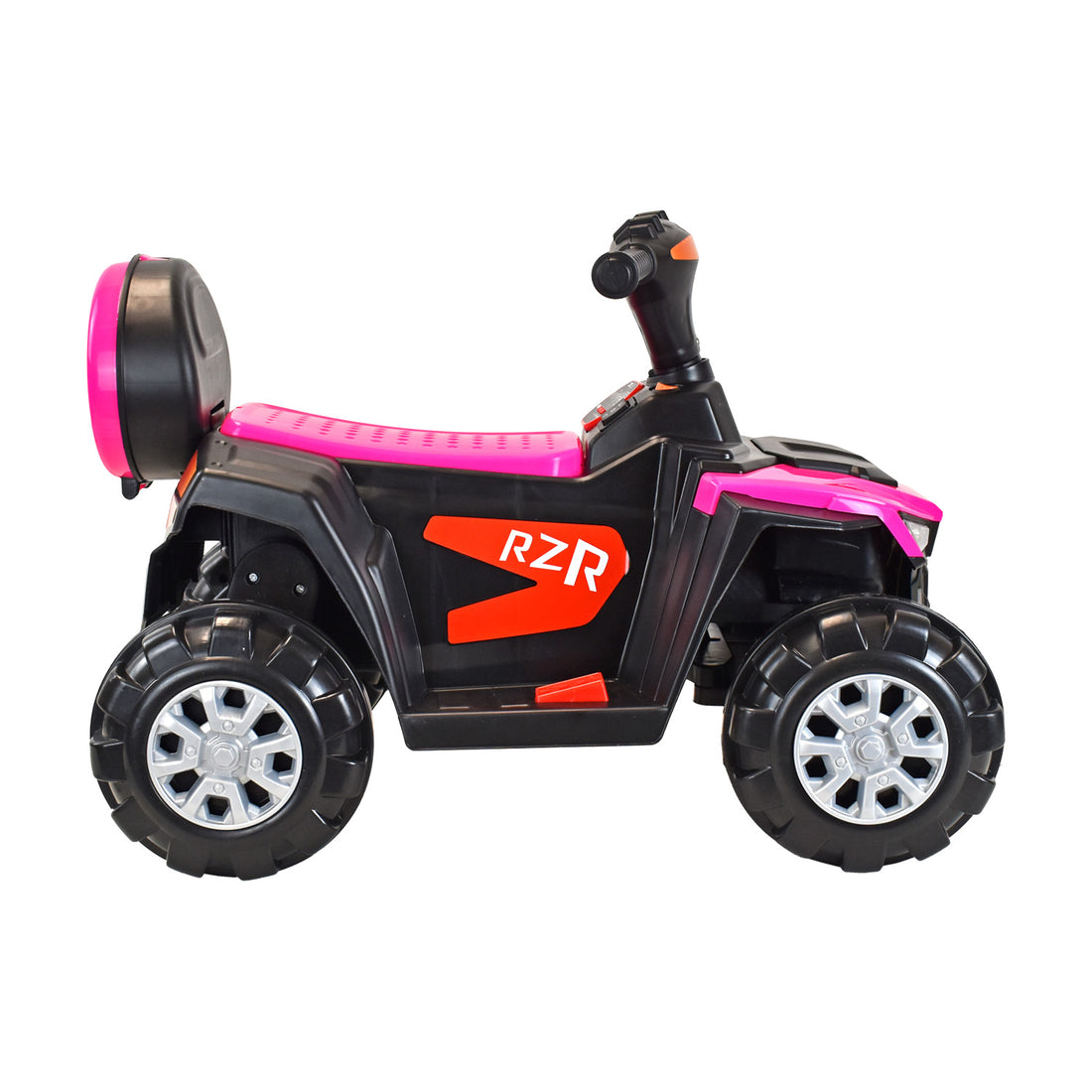 Cuatrimoto Moto Eléctrica Montable Niña DM1001 Rosada 4.5V