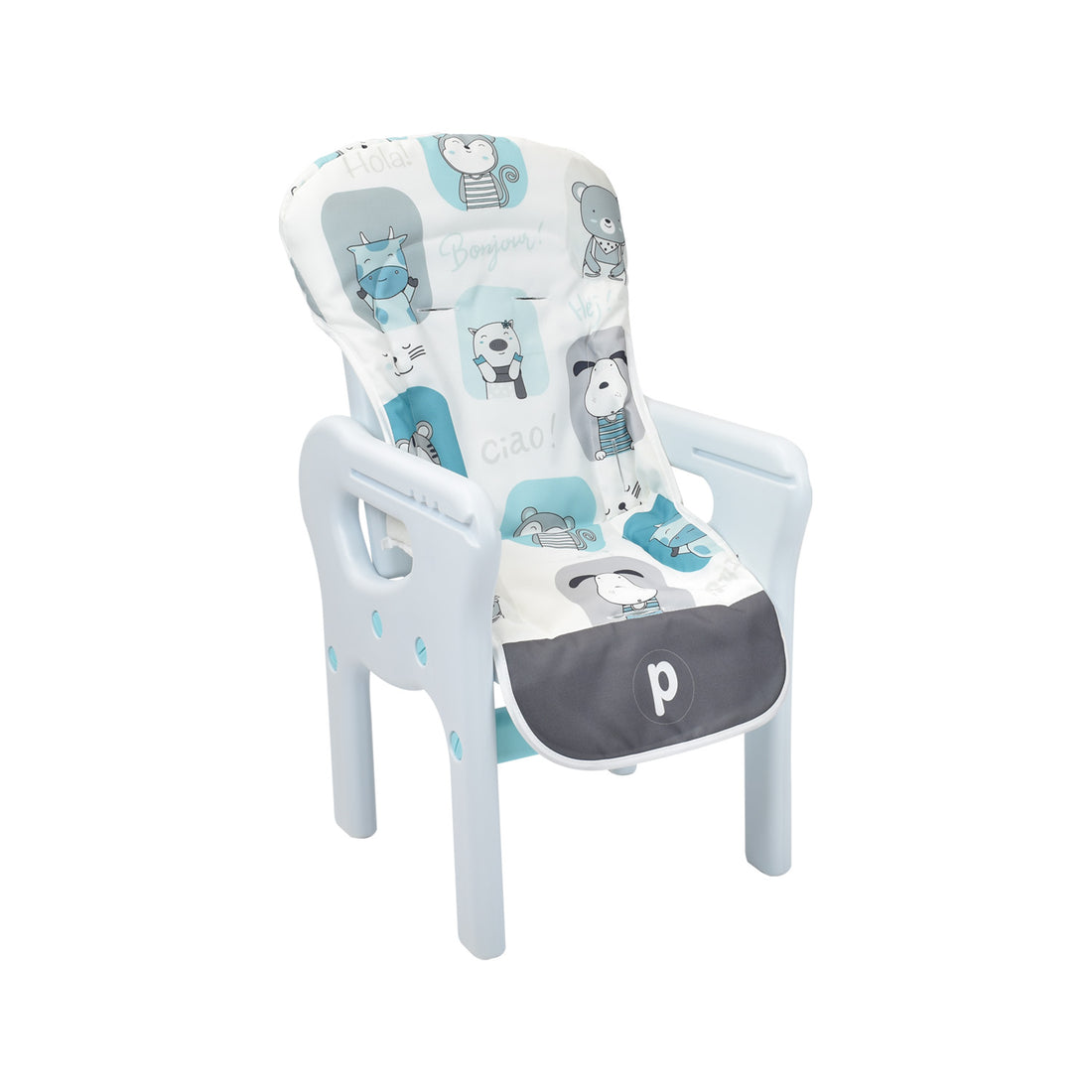 Comedor Bebe Escritorio PCM-10 Animals Azul Priori