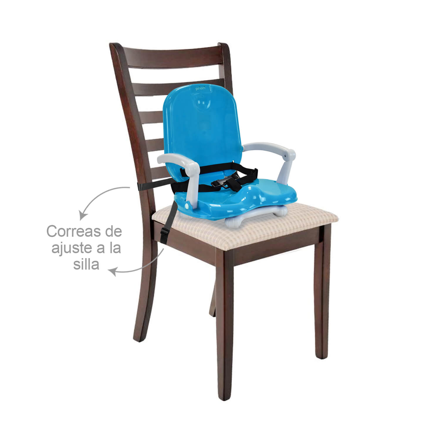 Silla Comerdor Booster Priori SCH001 Azul
