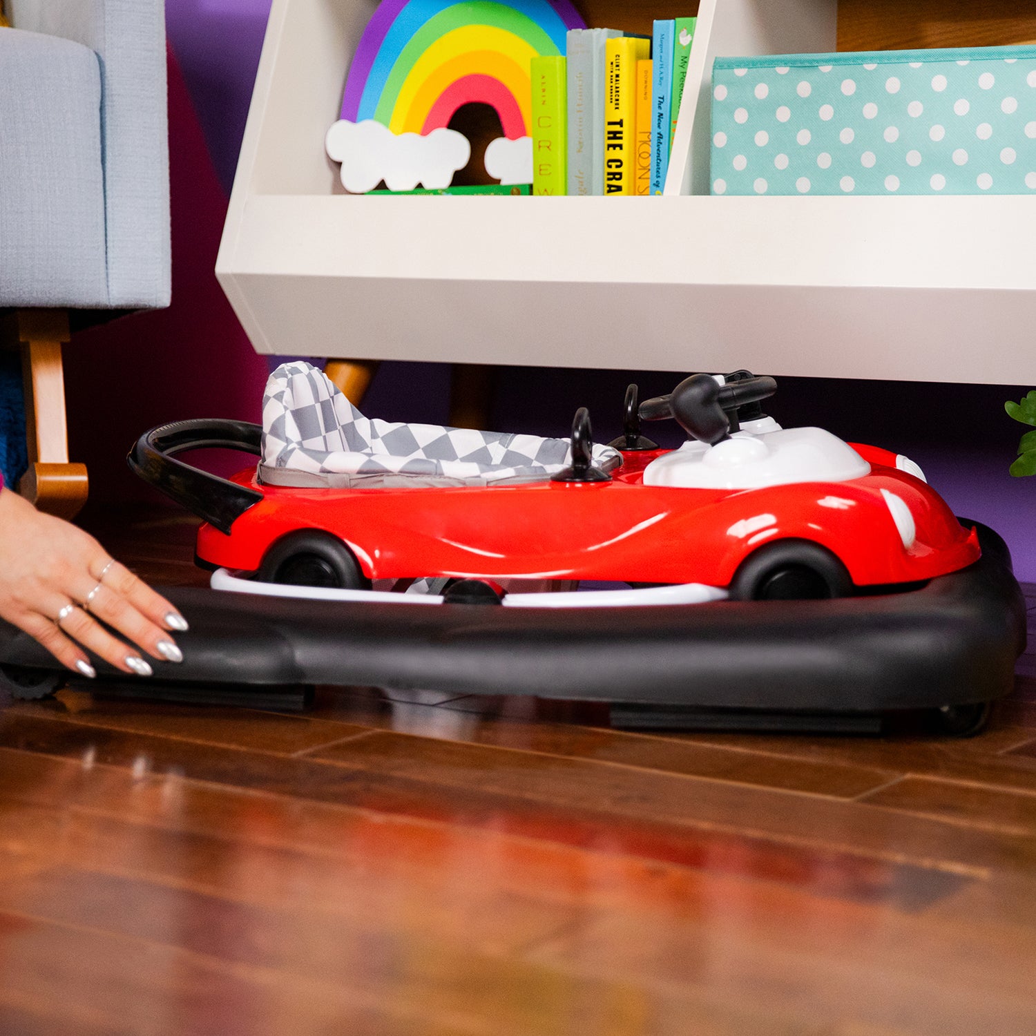 Caminador 3 en 1 Bebe Speedster Bright Starts Rojo