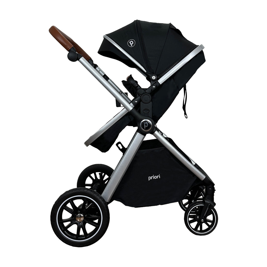 Coche Bebe Travel System Snow Priori Negro
