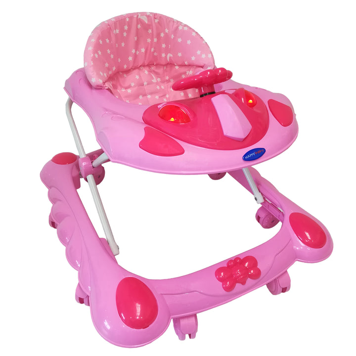 Caminador Musical Happy Baby Cm-004 Rosa