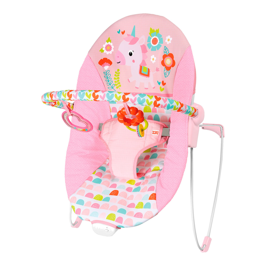 Silla Mecedora Bebe Vibra Rosa 12205 Bright Starts (Empaque Deteriorado)