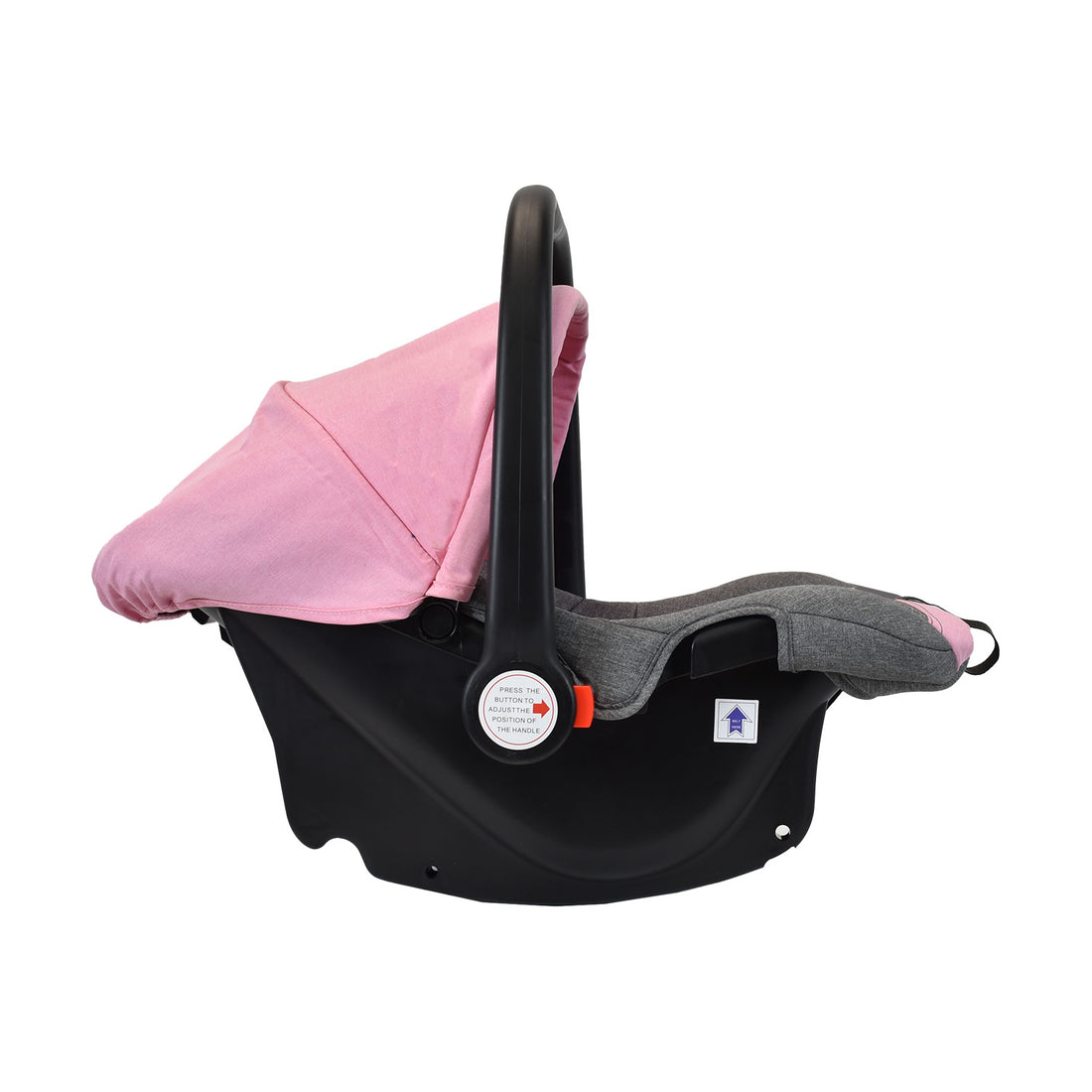 Silla Portabebe  Fast Happy Baby Rosa
