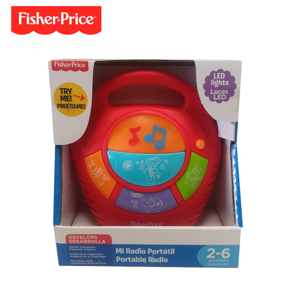 Juguete Radio Fisher Price portatil Dfp6211 Rj