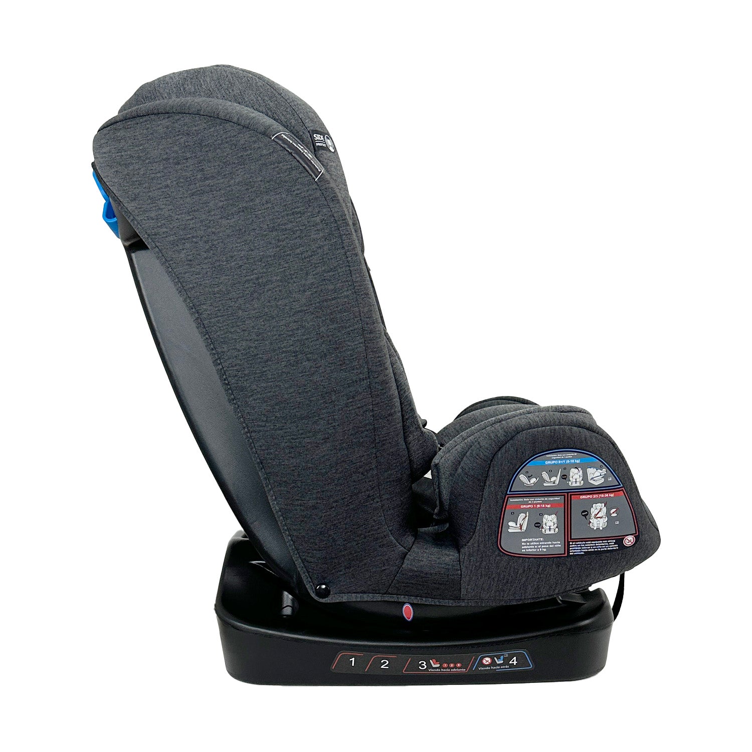 Silla para carro bebe Happy Baby Italia Negro