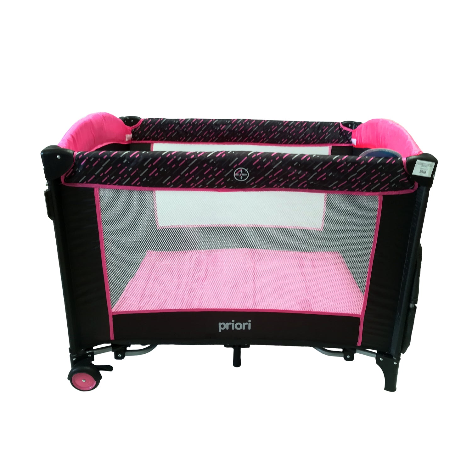 Corral Cuna Bebe Mecedora Priori Buenos Aires Rosa