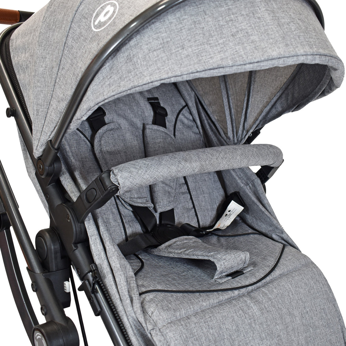 Coche Moises Bebé Mily Cs Gris Priori