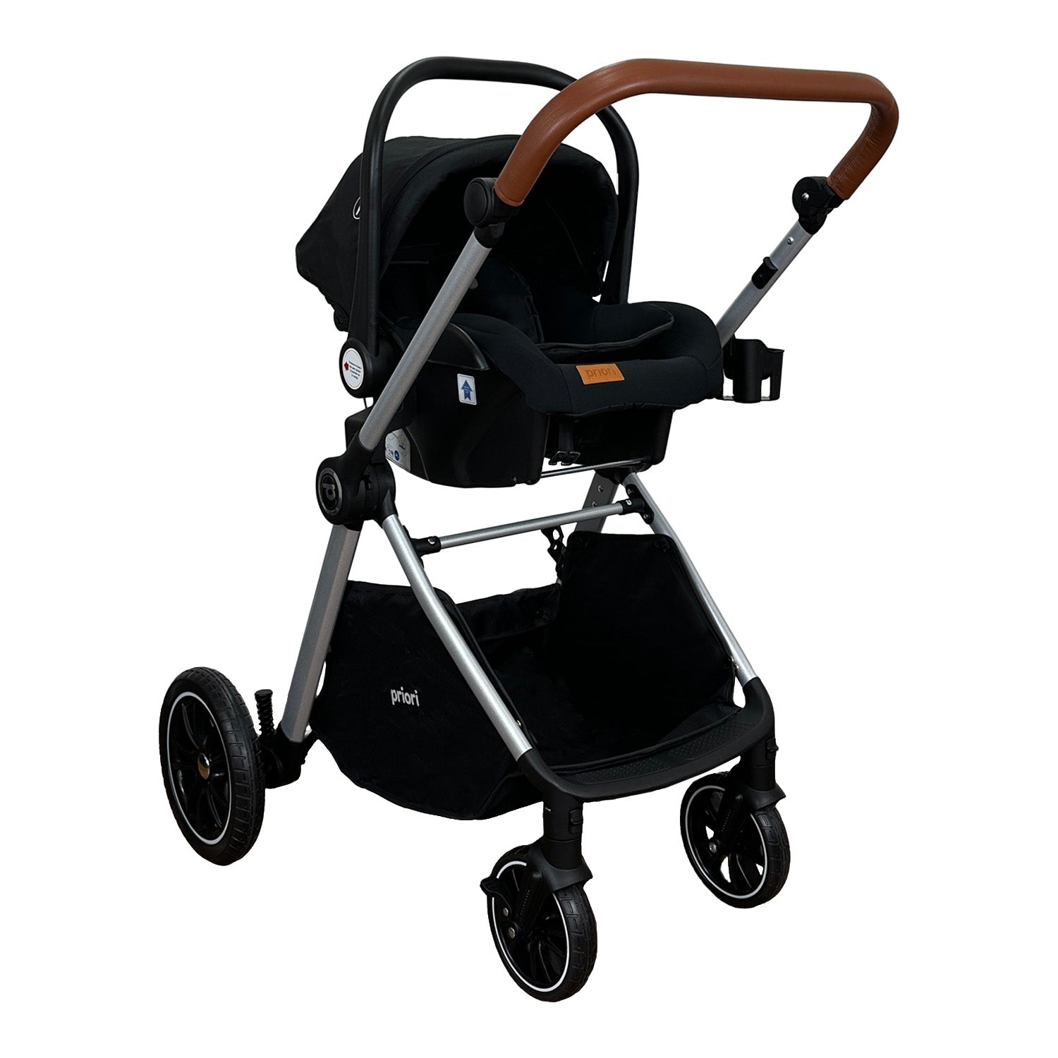 Coche Bebe Travel System Snow Priori Negro