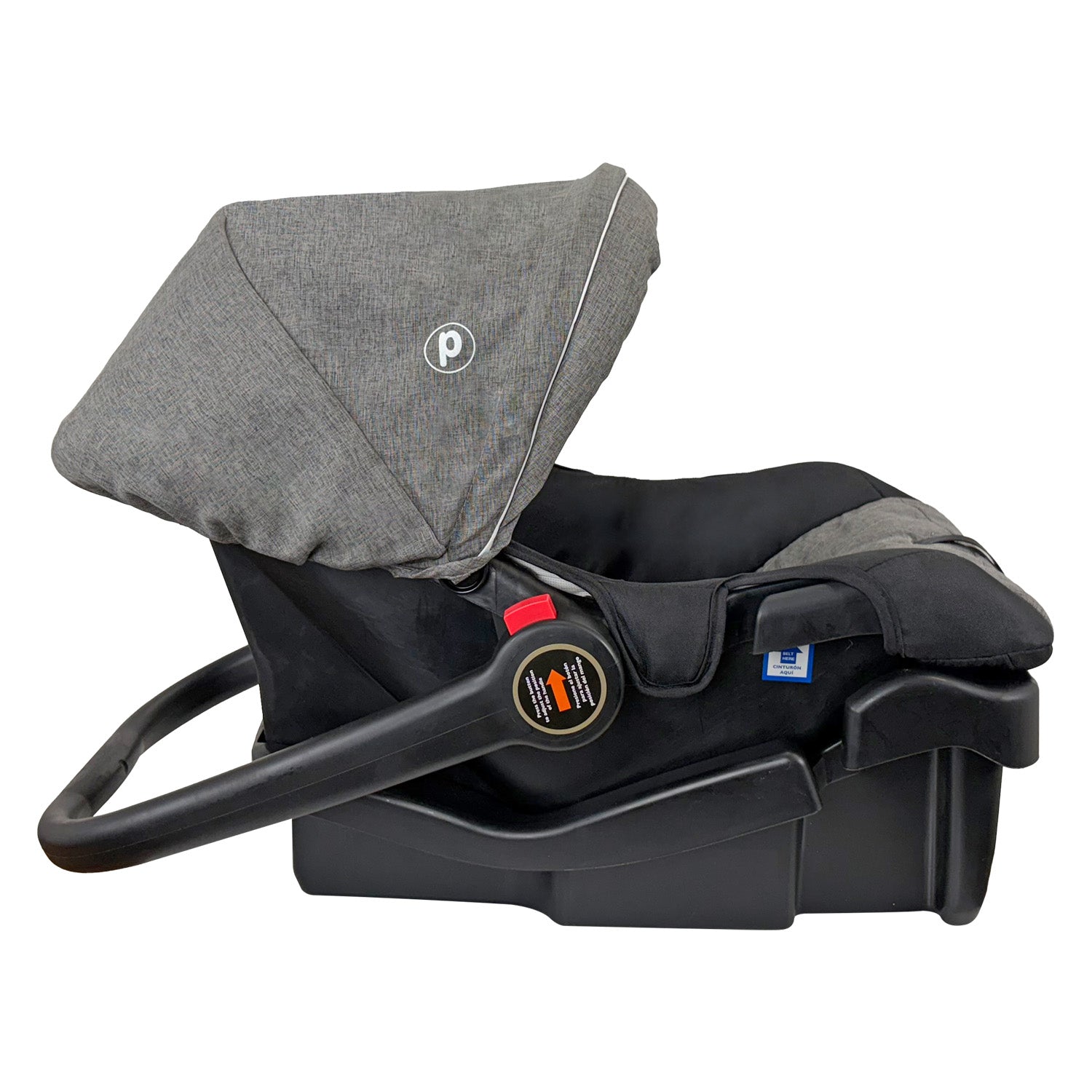 Silla Portabebe con Base Maverick Priori Gris