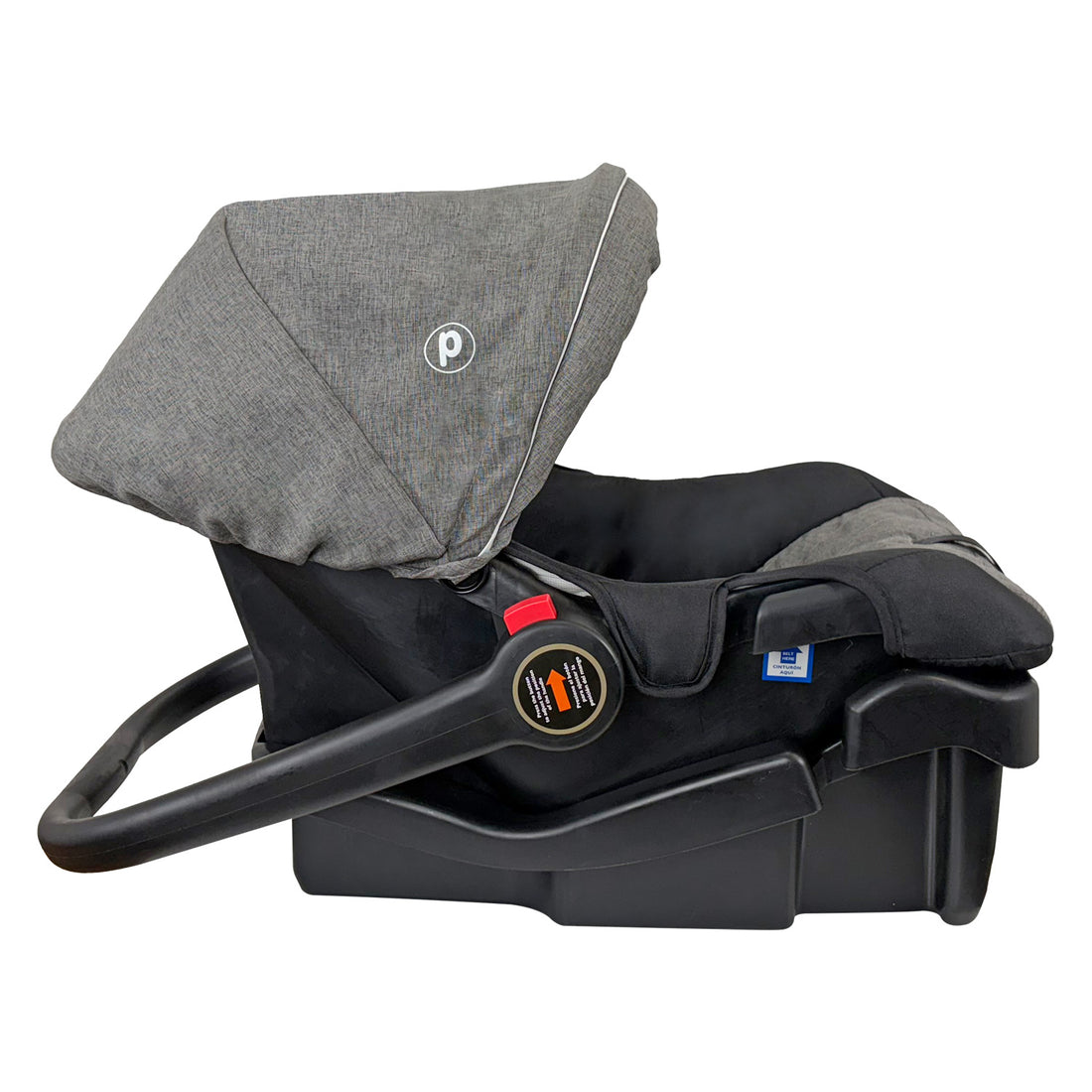 Silla Portabebe con Base Maverick Priori Gris