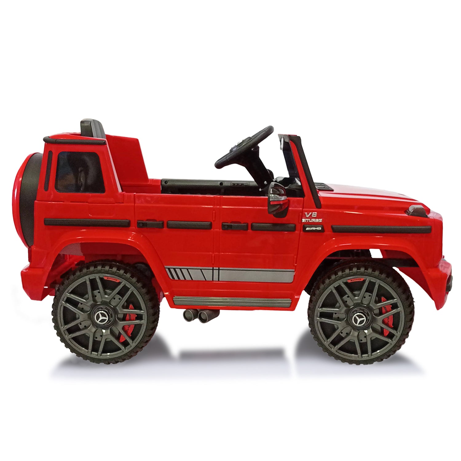 Carro montable con control Mercedes Benz Rojo LQ003