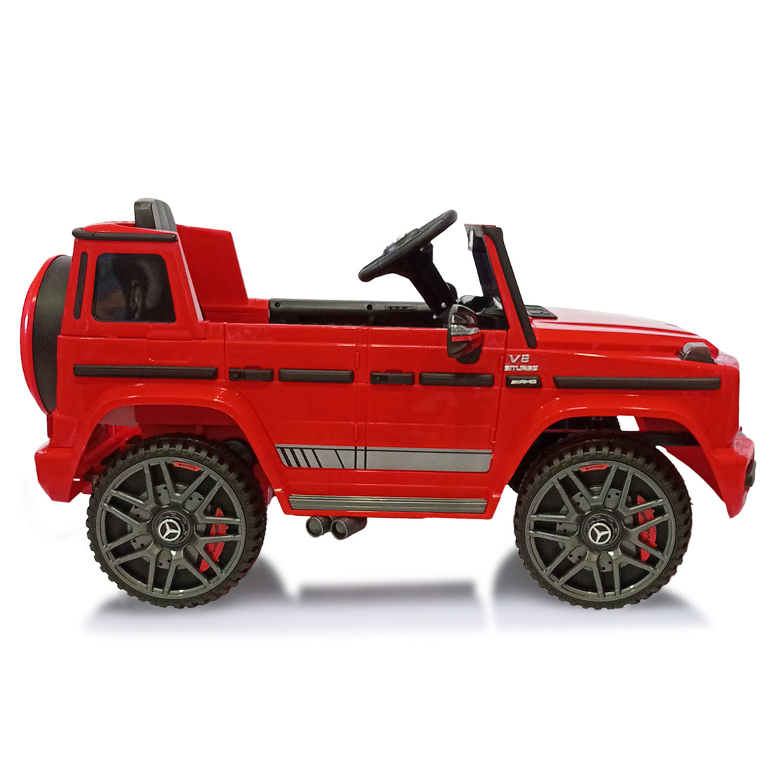 Carro montable con control Mercedes Benz Rojo LQ003