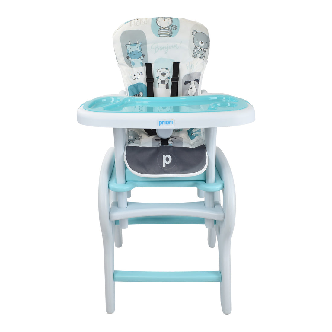 Comedor Bebe Escritorio PCM-10 Animals Azul Priori