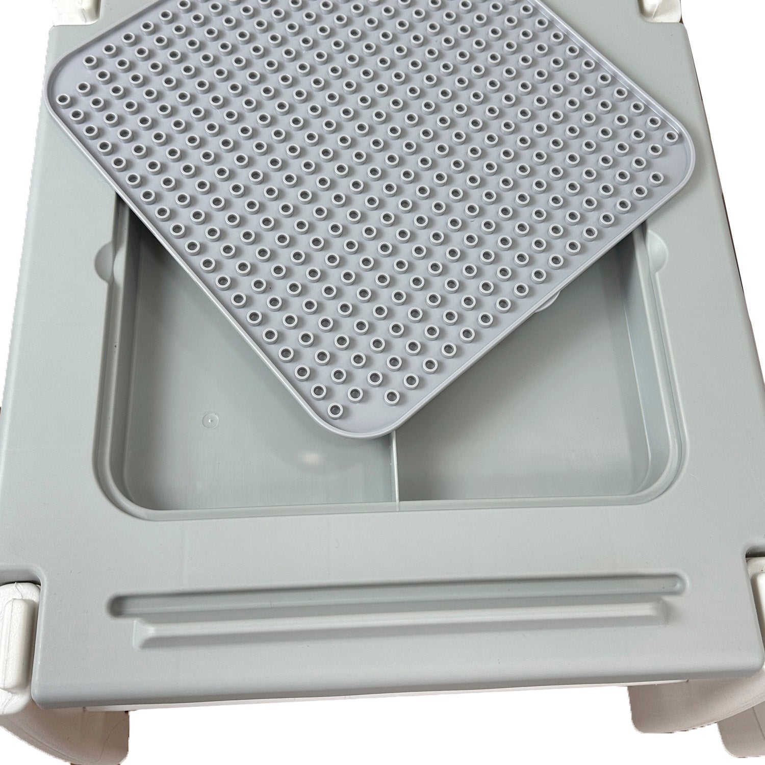 Silla Comedor Bebe Duna Happy Baby Gris