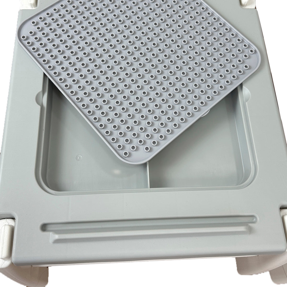 Silla Comedor Bebe Duna Happy Baby Gris