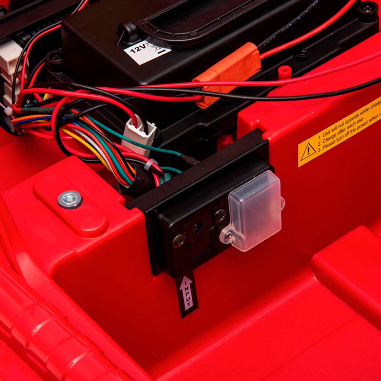 Carro Electrico Niño Niña Montable Toyota YJ2099 Rojo