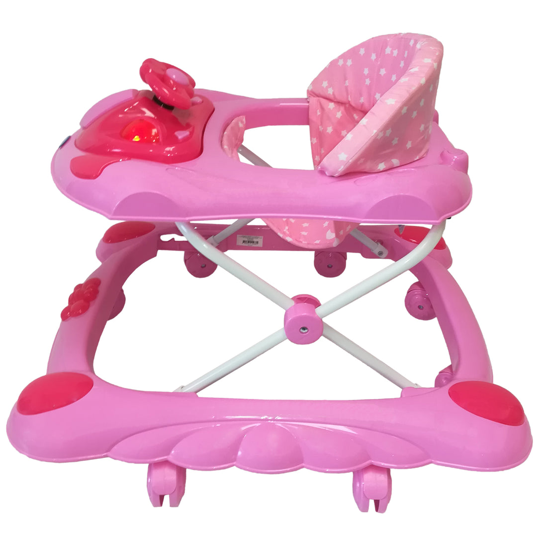 Caminador Musical Happy Baby Cm-004 Rosa