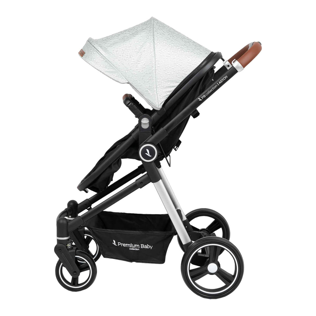Coche Bebé Moises Aston Premium Baby Collection Gris