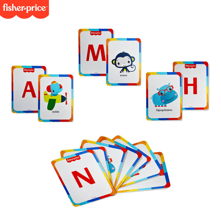 Juego Cartas de Aprendizaje Fisher Price Abecedario